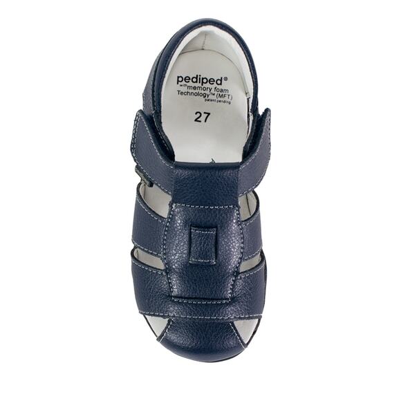 "Pediped Sydney Kids Sandals, Navy, Size 8.5US". MSRP 55 - Picture 4 of 9